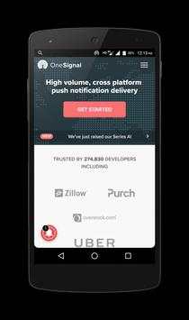 OneSignal स्क्रीनशॉट 1