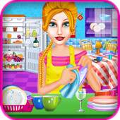 Dish Wash Cleaning Girls Games 1.1
