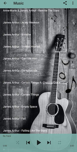 James Arthur Music screenshot 2