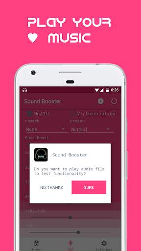 Sound Booster eQualizer 2 تصوير الشاشة