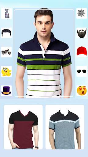 Men T-Shirt Photo Editor screenshot 2