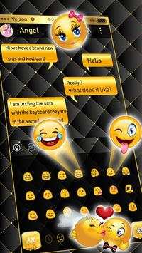 SMS Gold and Silver Bow Keyboard screenshot 2