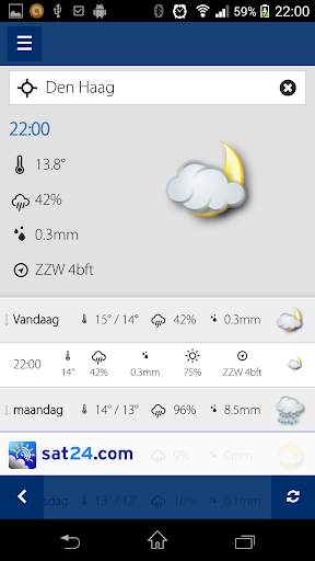 Sat24, weer satelliet screenshot 4