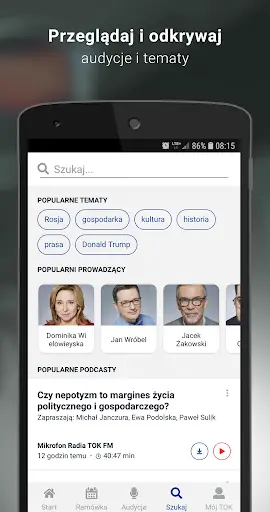 TOK FM - Radio i Podcasty screenshot 5