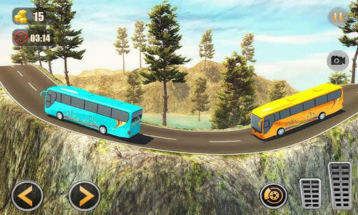 Uphill Tourist Coach Bus Driver Simulator Bus Game screenshot 1