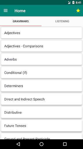 Ello English Grammar - Listening - ESL Free screenshot 1