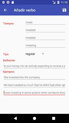 English Verbs screenshot 8