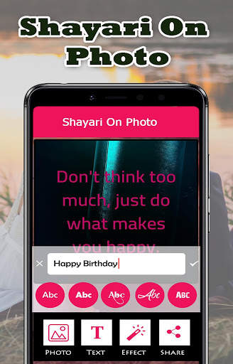 Shayari On Photo-Photo Editor screenshot 22
