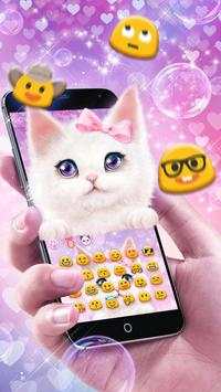 Lovely Cat Keyboard Theme screenshot 4