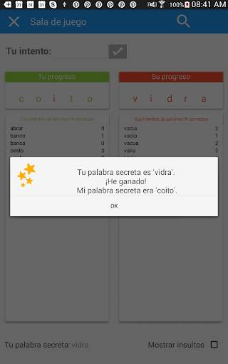 P3nto--El Juego de Palabras de Cinco Letras screenshot 14