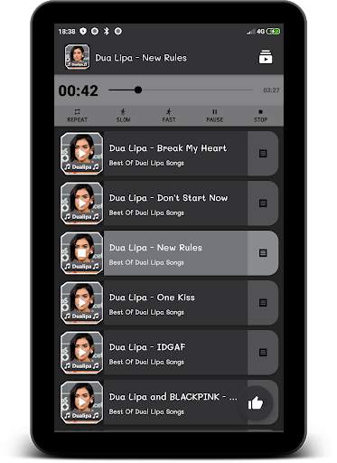 Dua Lipa Music Offline ( Best Songs) screenshot 2