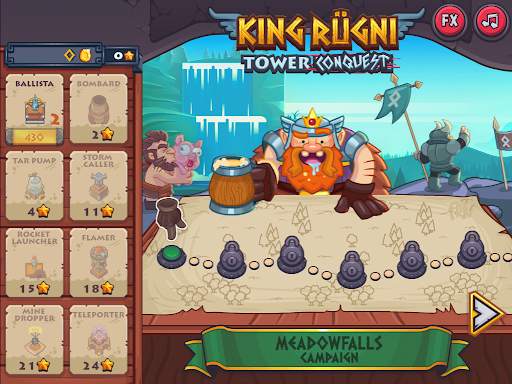King Rugni Tower Conquest screenshot 1