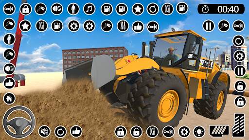 US Construction Games Sim JCB screenshot 4