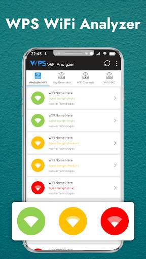 WIFI Connection Analyzer App screenshot 1