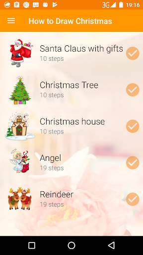 How to draw Christmas and New Year screenshot 1