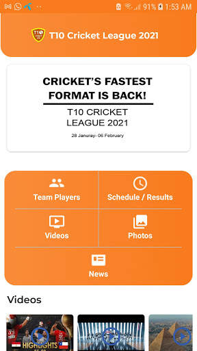 T10 Cricket League 2021 screenshot 1