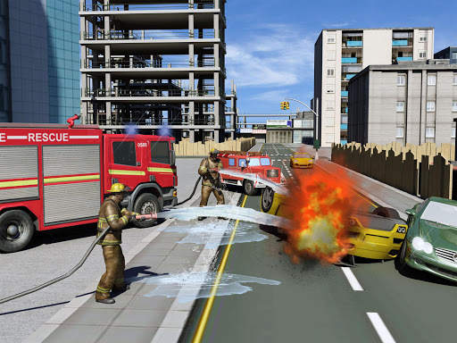 Real Hero FireFighter 3d Game screenshot 10