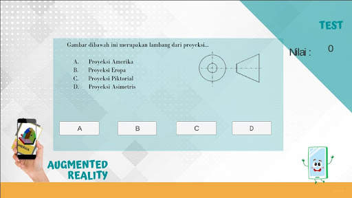 Gambar Proyeksi 3D AR screenshot 4