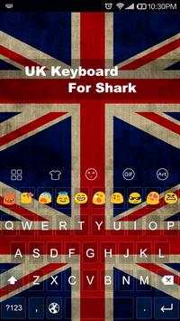 UK Theme -Kitty Emoji Keyboard screenshot 1