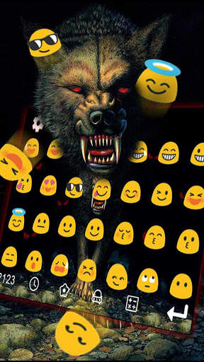 Wolf Keyboard Theme screenshot 3