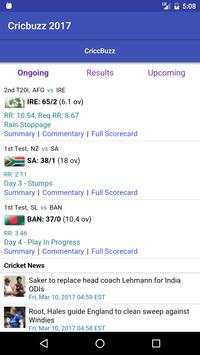 Live Cricket Score screenshot 1