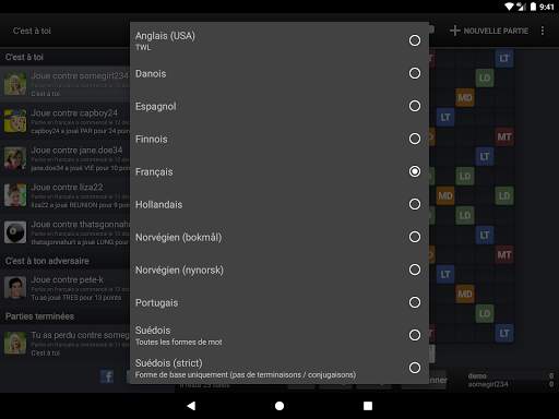 Wordfeud screenshot 4