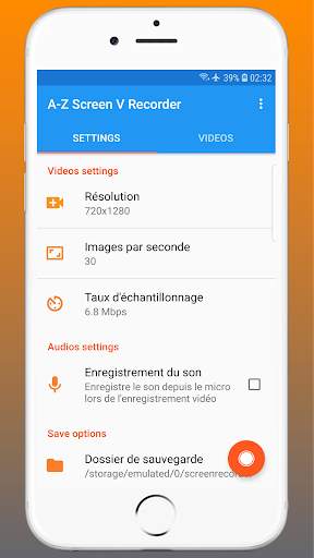 AZ-Screen V-Recorder screenshot 2