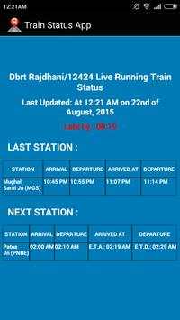 Train Status App screenshot 3
