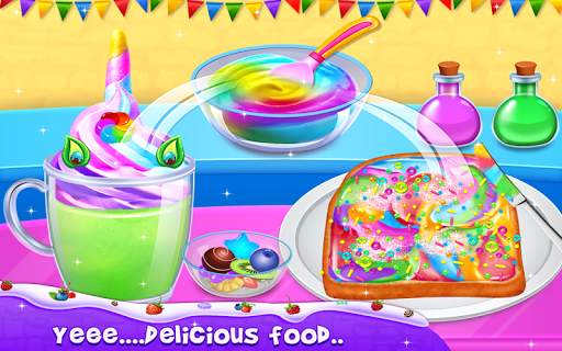Unicorn Hot Chocolate & Toast Party - Cooking Game screenshot 4