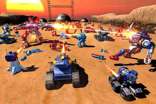 Future Robot Battle Simulator: screenshot 2