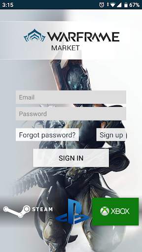 Market for Warframe - warframe screenshot 1