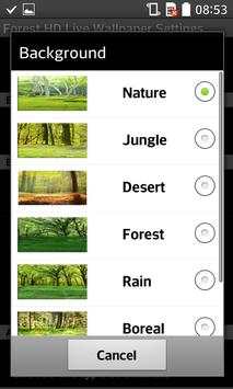 Forest HD Live Wallpaper screenshot 4