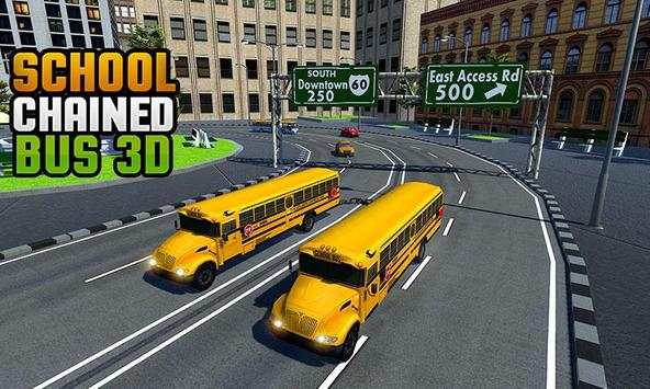 Chained School Bus Simulator 3d screenshot 4