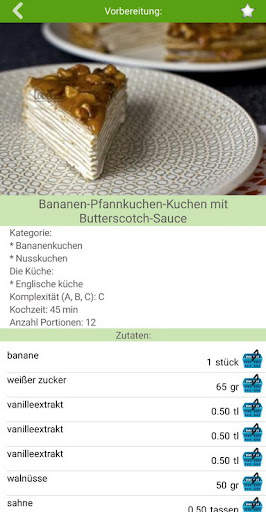 Pfannkuchen, Käsekuchen screenshot 4