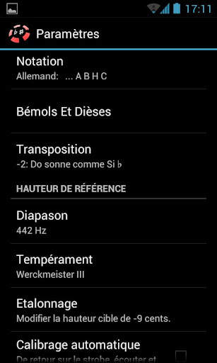 LinoStrobe Pro - accordeur chromatique screenshot 3