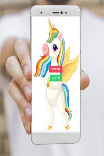 Fake call with unicorn screenshot 1