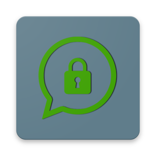 Lock for whatsapp icon