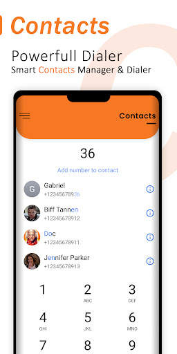 Contacts скриншот 2
