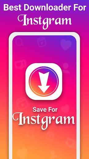 Saver for Instgram – Photo & video download screenshot 1