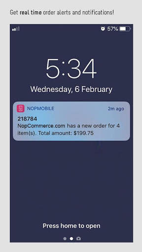 nopCommerce Admin Mobile App screenshot 2