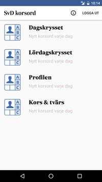SvD Korsord screenshot 2
