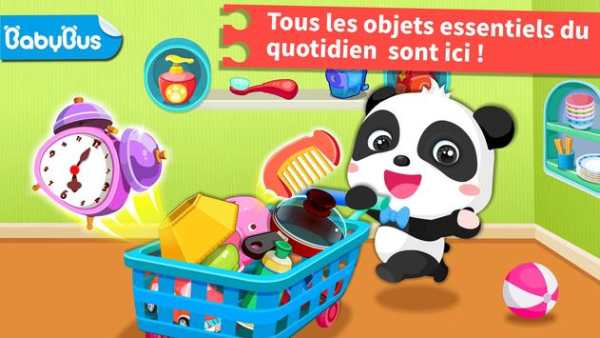 Objets du quotidien Bébé Panda screenshot 1