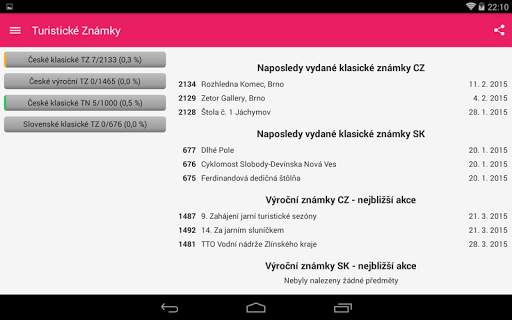Turistické Známky screenshot 8