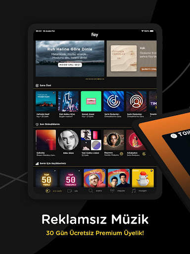 fizy – Müzik & Video screenshot 9