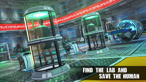 Cyberpunk Shooting: Hero Hunters Robots War Gun screenshot 4