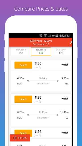 Cheap Flights Tickets & Travel compare app screenshot 7