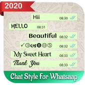 Chat Styler for Whatsapp :Cool Font & Stylish Text 3.0