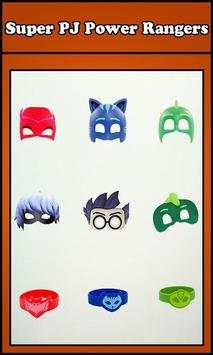 Super Power PJ Rangers Mask screenshot 2