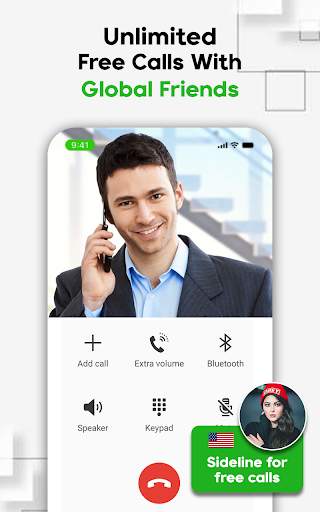 Add Second Phone number with 2nd Line screenshot 3