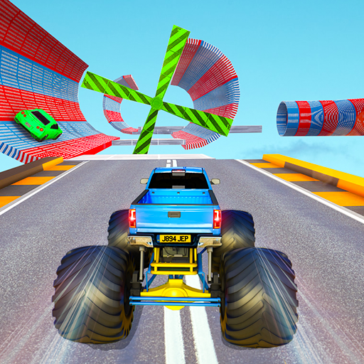 ikon Monster Truck Stunt Drive: Fun Truck Driving Game